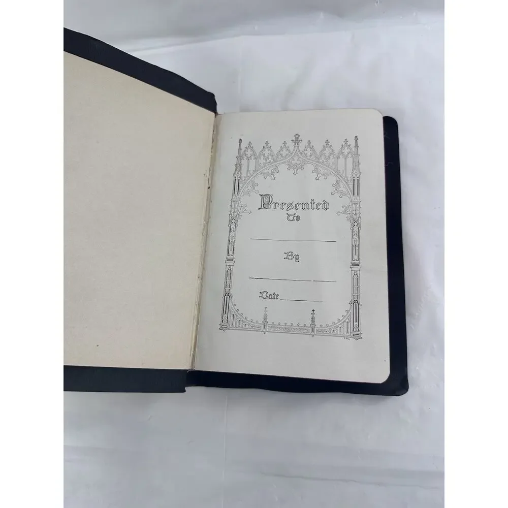 Holy Bible Self Pronouncing King James Version Robert Hatfield Yapp Edging